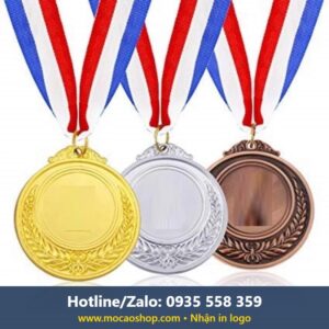 Bộ huy chương bông lúa vàng bạc đồng - Móc Áo Shop 0935558359